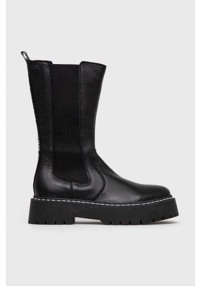 Steve Madden Sztyblety skórzane Vivianne Boot damskie
