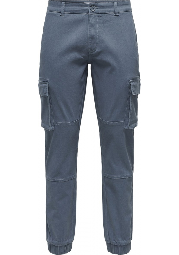 Only & Sons Spodnie Onscam Stage Cargo Cuff Life Stormy Weather Men