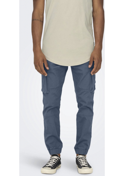 Only &amp; Sons Spodnie Onscam Stage Cargo Cuff Life Stormy Weather Men