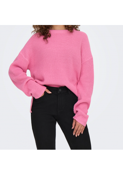 ONLY Sweter w kolorze różowym
