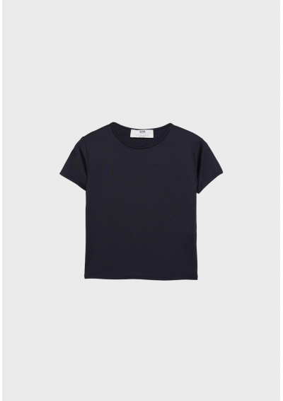 Stradivarius Poliamidowa koszulka basic