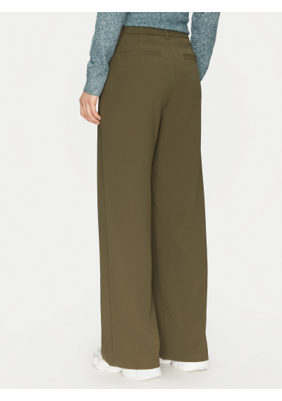 Gap Spodnie materiałowe 855968-02 Zielony Straight Fit