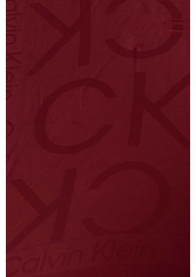 Calvin Klein chusta damska kolor czerwony gładka K60K611740