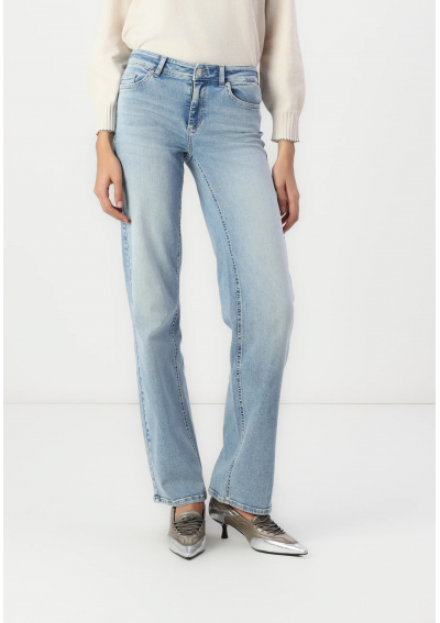 ONLY ONLBLUSH - Jeansy Straight Leg