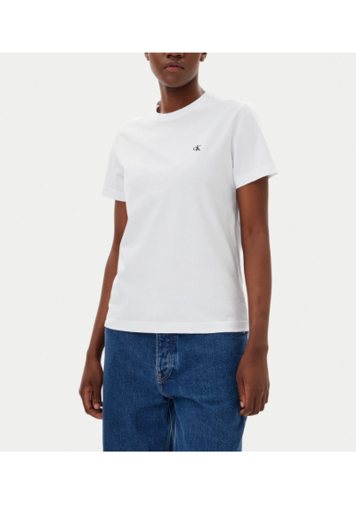 Calvin Klein Jeans T-Shirt LV047B224G Biały Regular Fit