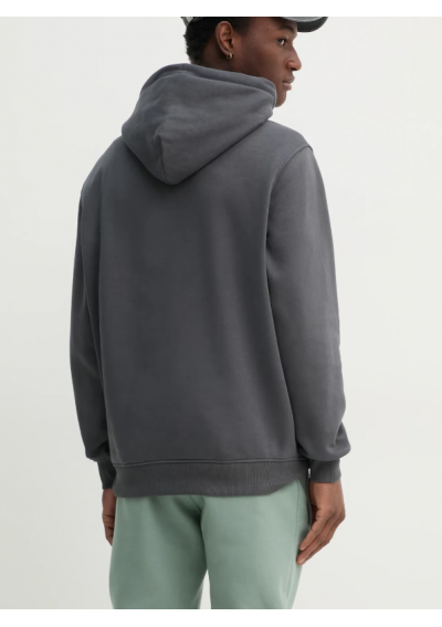 Tommy Jeans bluza męska kolor szary z kapturem z nadrukiem DM0DM20746