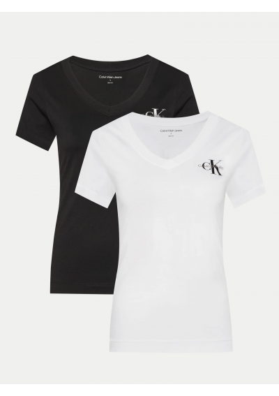 Calvin Klein Jeans Komplet 2 t-shirtów J20J223447 Kolorowy Regular Fit