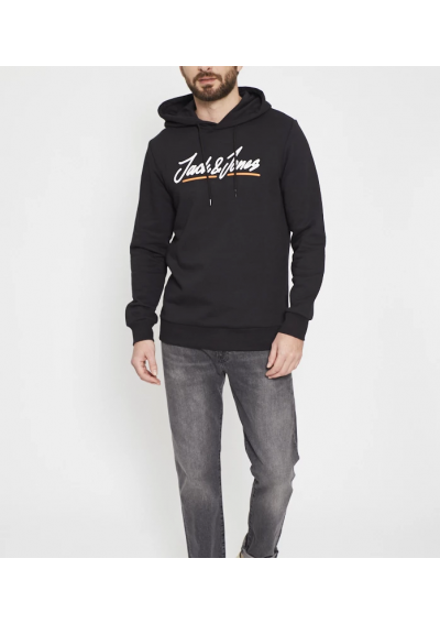 Jack &amp; Jones Czarna bluza z kapturem