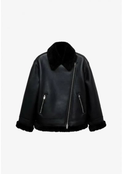 Mango ADRI - Kurtka ze skóry ekologicznej