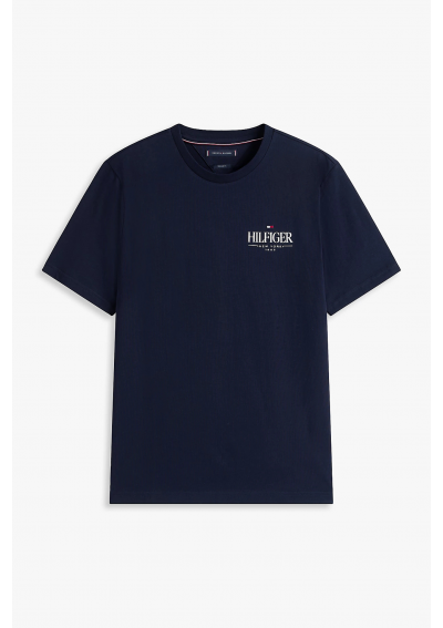 Tommy Hilfiger T-Shirt MW0MW39355 Granat Regular Fit