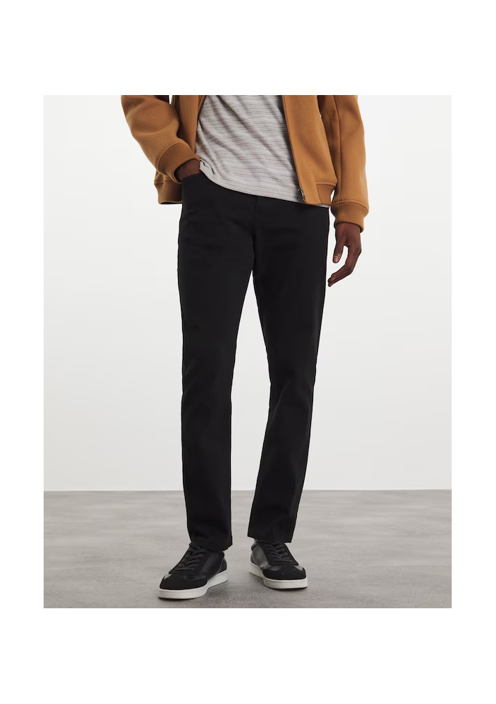 JACAMO Jeansy gabardynowe Slim Fit Stretch w kolorze czarnym