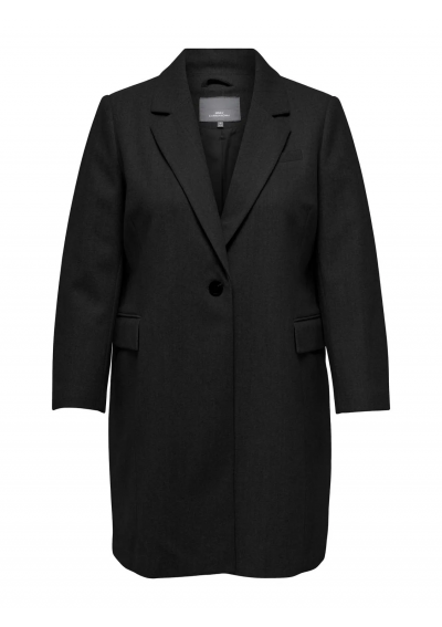 ONLY płaszcz Carmakoma 15295413 Czarny