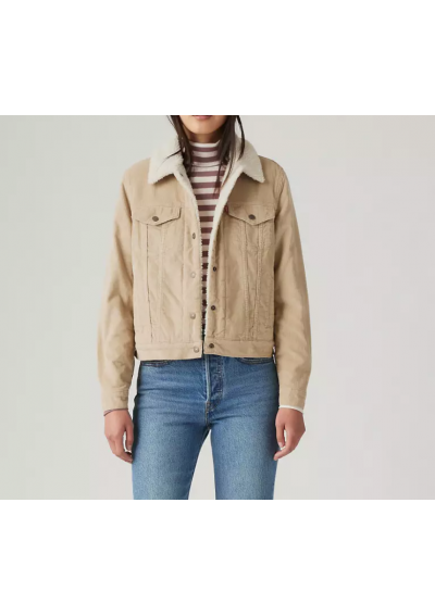Levi's® Sztruksowa Kurtka Trucker Original Sherpa