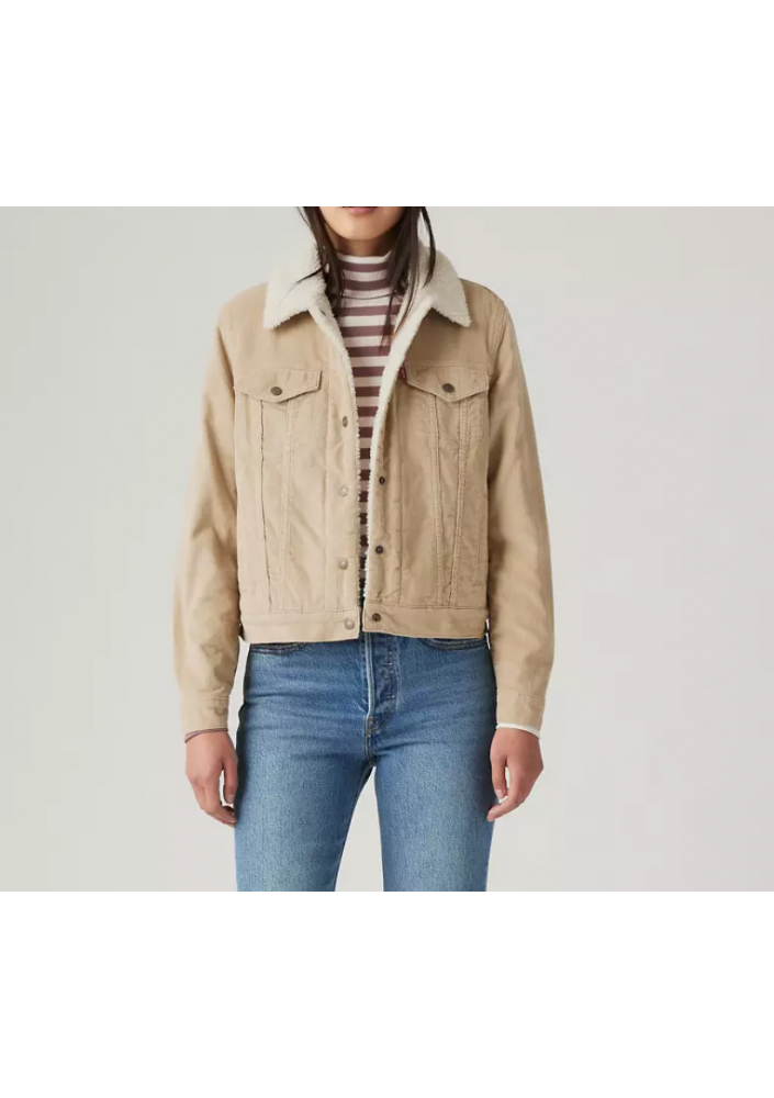 Levi's® Sztruksowa Kurtka Trucker Original Sherpa