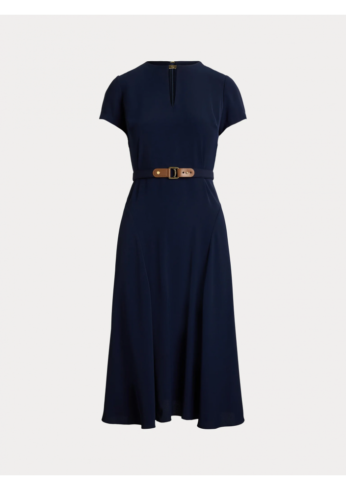 LAUREN RALPH LAUREN Sukienka koktajlowa 200973369001 Granatowy Regular Fit