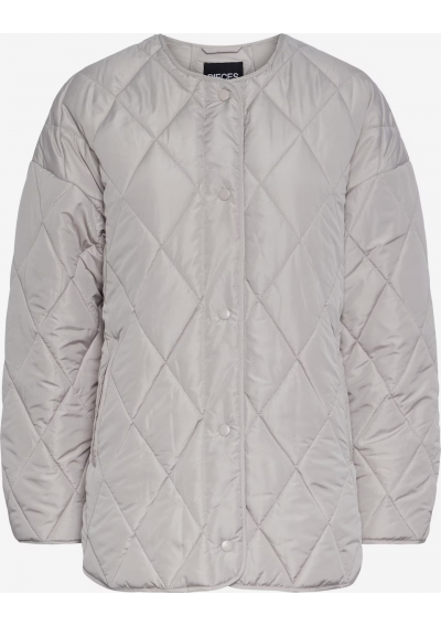 PIECES Kurtka przejściowa 'PCStella' w kolorze Jasnoszary