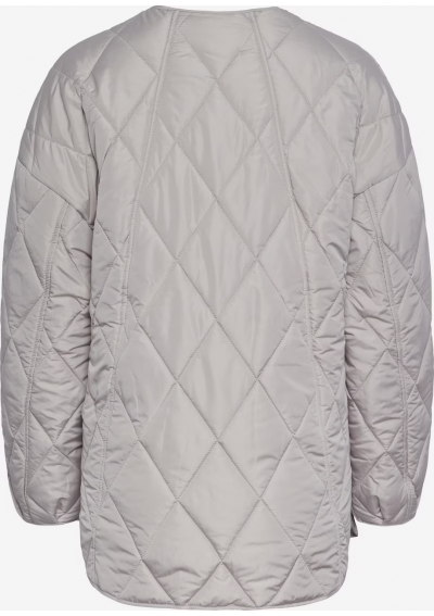 PIECES Kurtka przejściowa 'PCStella' w kolorze Jasnoszary