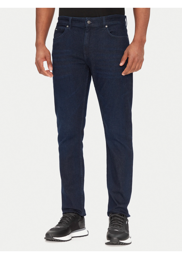 BOSS Jeansy H-Delaware 50523239 Granatowy Slim Fit