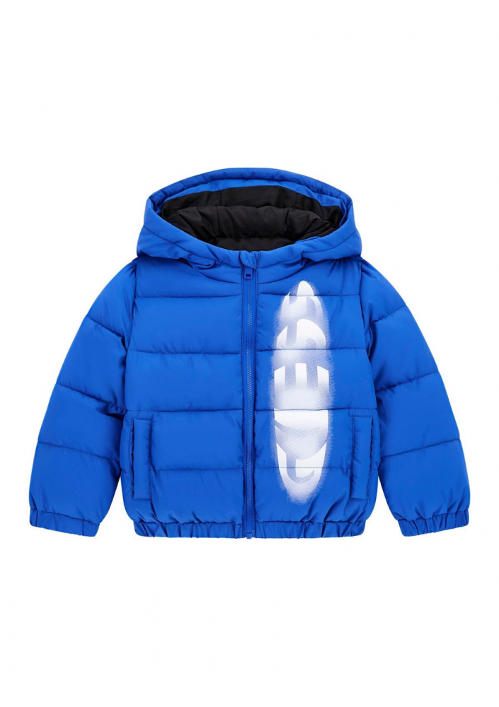 Guess Kurtka dziecięca casualowa Royal Cobalt