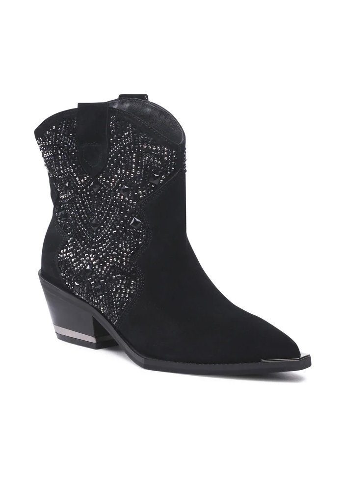 Alma En Pena Botki I22197 Czarny