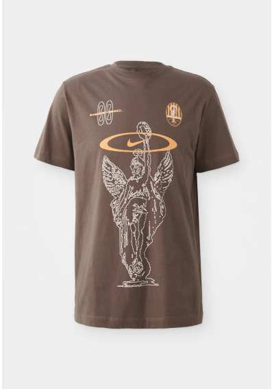 Nike Sportswear CREW TEE - Koszulka z nadrukiem - ironstone