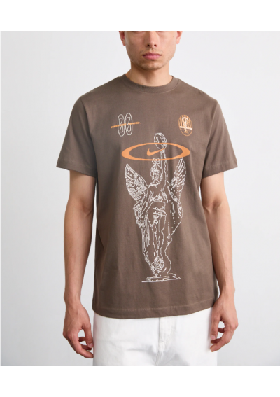 Nike Sportswear CREW TEE - Koszulka z nadrukiem - ironstone