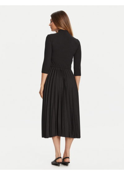 Tommy Hilfiger Sukienka codzienna WW0WW46138 Czarny Slim Fit