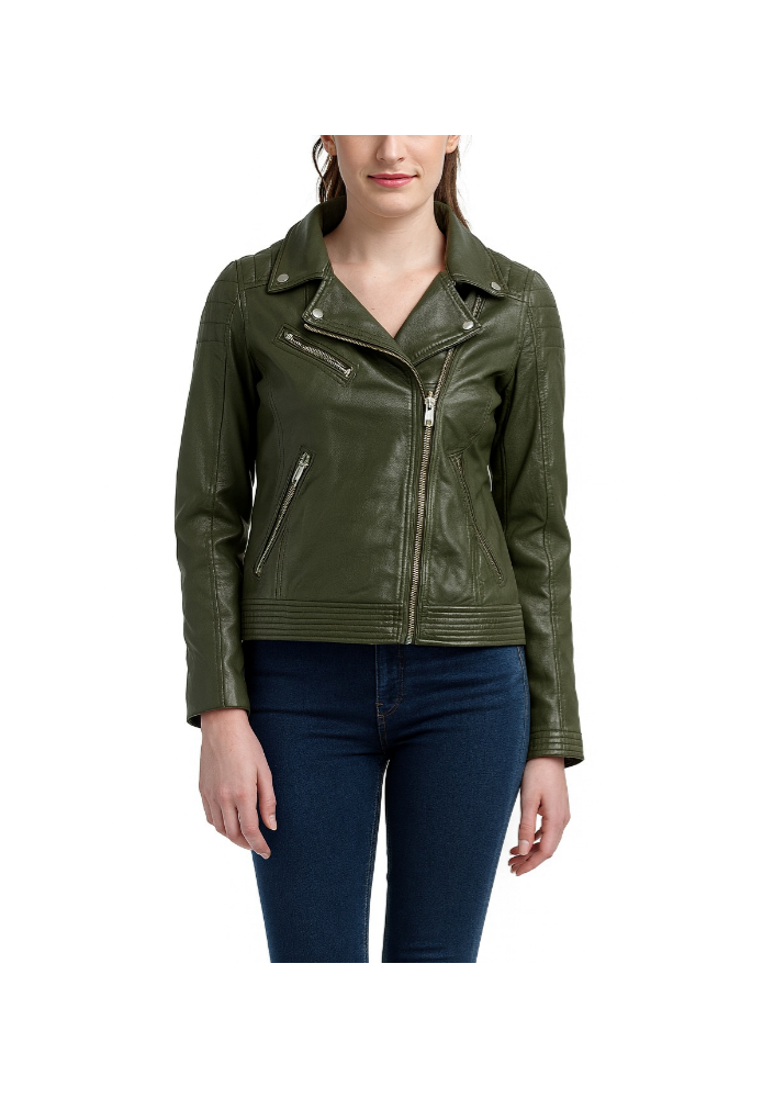 Le Temps Des Cerises damska kurtka skórzana