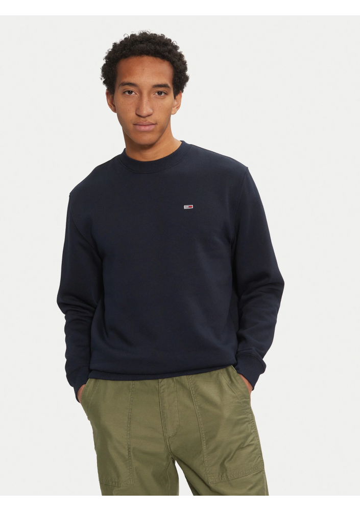 Tommy Jeans Bluza DM0DM20741 Granatowy Regular Fit