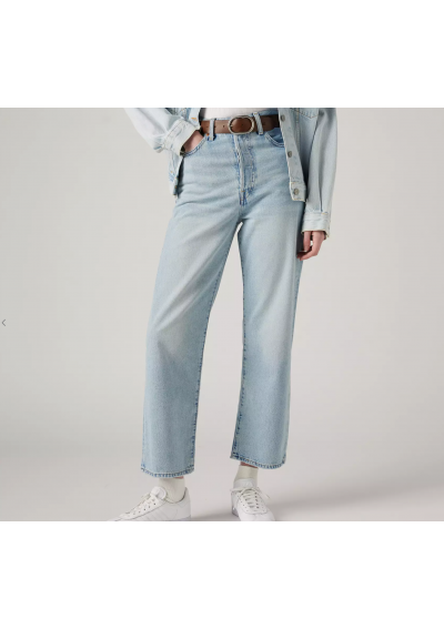 Levis Dżinsy Ribcage z prostą nogawką w kostce