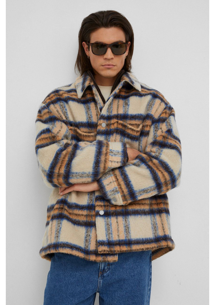 Levis kurtka z domieszką wełny przejściowa