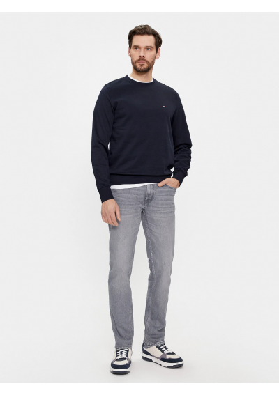 Tommy Jeans Bluza Flag Logo Granatowy Regular Fit