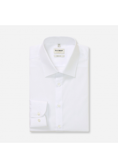 OLYMP Level Five Koszula biznesowa, dopasowana, New York Kent, biała