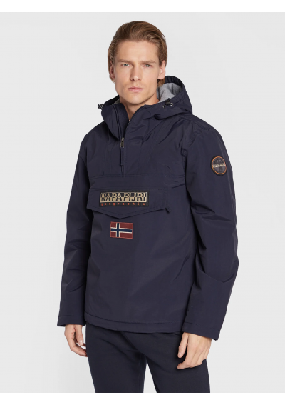 Kurtka anorak Rainforest Winter 3 NP0A4GMC Granatowy Regular Fit