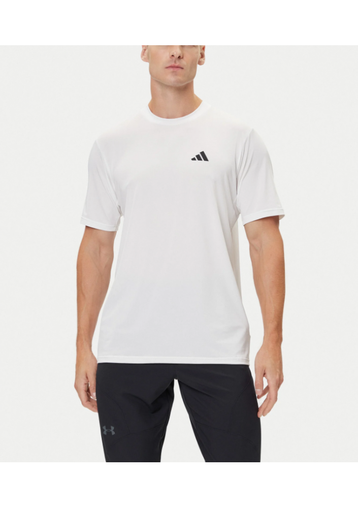 adidas Koszulka techniczna Train Essentials Stretch Training IJ7020 Biały Regular Fit