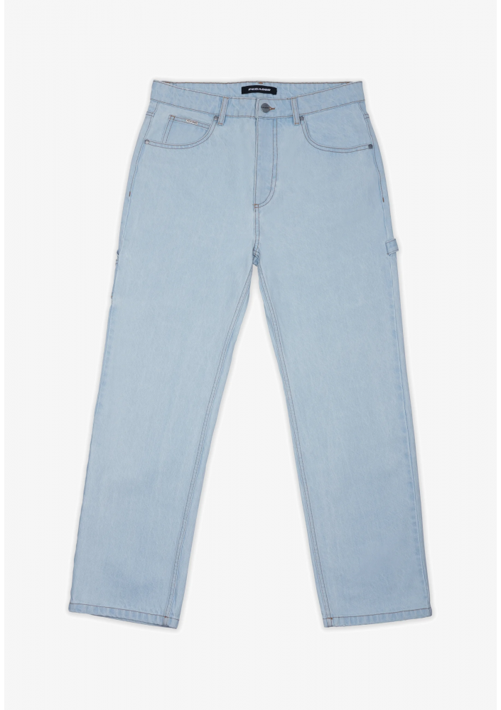 Pegador DRATO WORKWEAR - Baggy Jeans - sprany zimny błękit