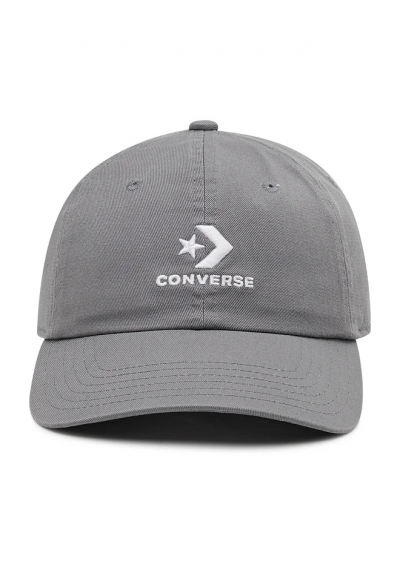 Converse Czapka z daszkiem 10008477-A19 Szary