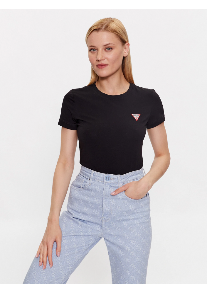 Guess t-shirt damski kolor czarny W2YI44 J1314