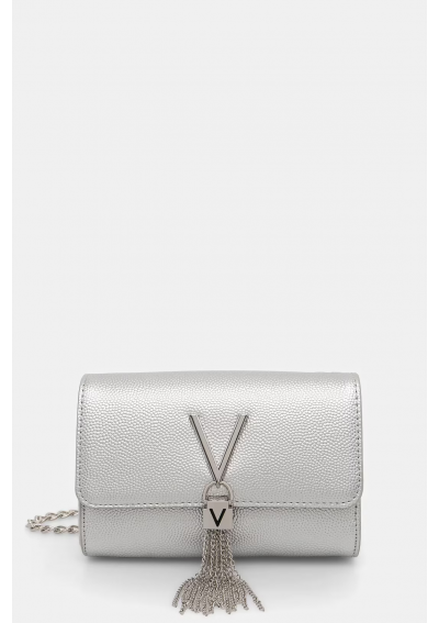 Valentino Bags torebka kolor srebrny VBS1R403G