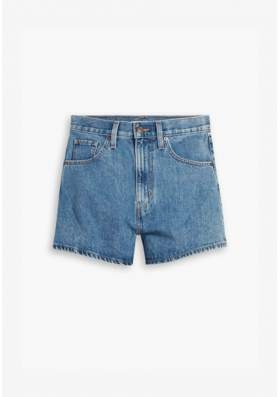 Levi's® HIGH WAIST MOM SHORT - Szorty jeansowe