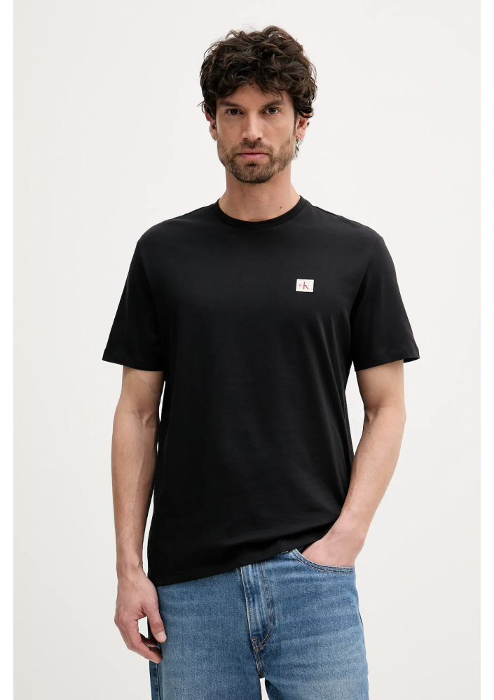 Calvin Klein Jeans T-Shirt LV04RC272G czarna Regular Fit
