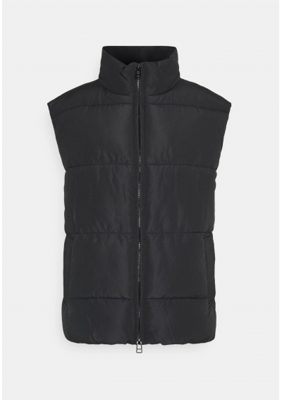 Monki – Lacy – Ocieplana kamizelka w kolorze czarnym – BLACK