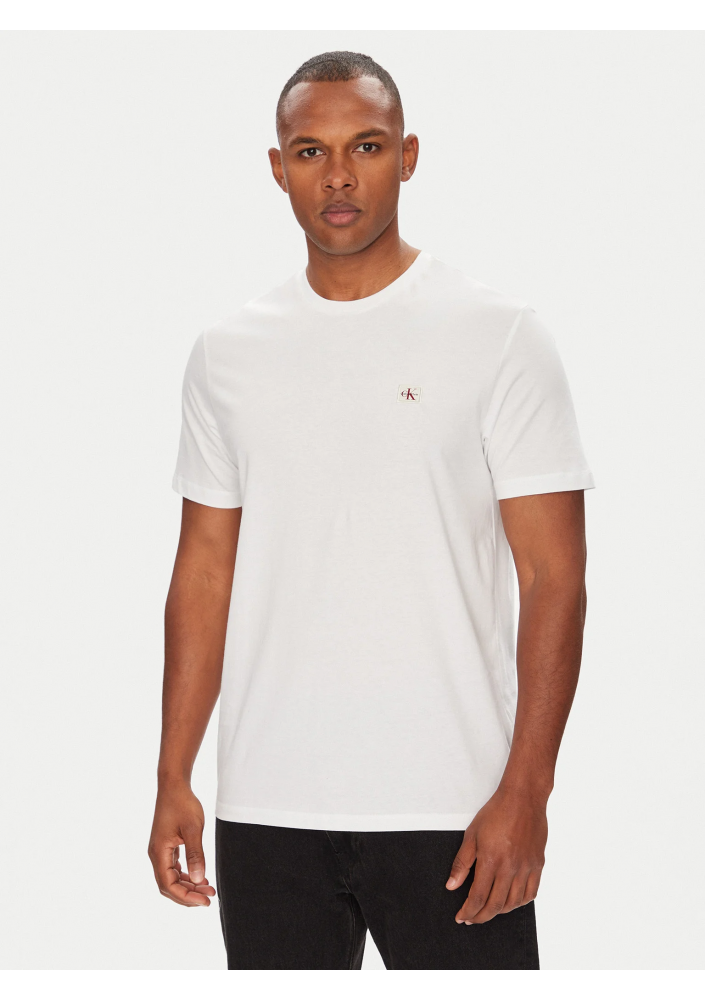 Calvin Klein Jeans T-Shirt LV04RC272G biała Regular Fit