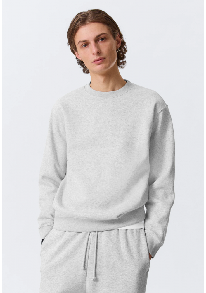 Weekday - Bluza szara klasyczna