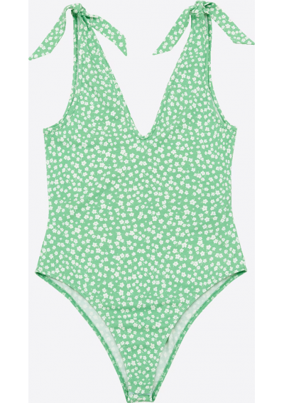 EDITED Koszula body Tonia w kolorze Zielony