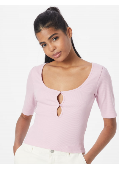 Abercrombie &amp; Fitch Koszulka w kolorze Różowy Pudrowym