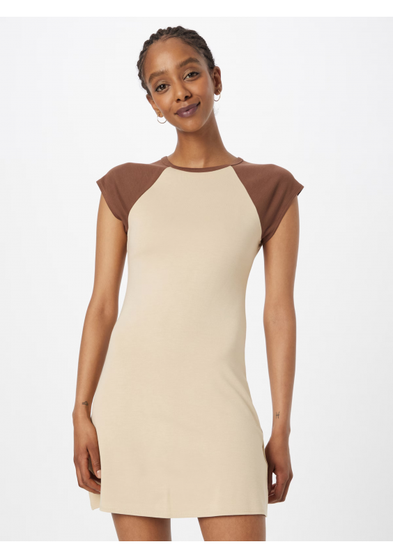 HOLLISTER Sukienka w kolorze brązowym