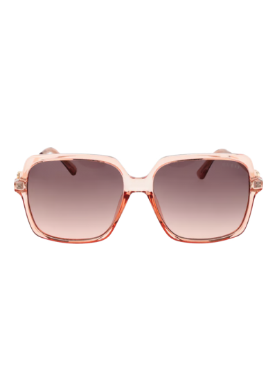 Guess Sunglasses GF6131 72T 56 Kwadratowe okulary przeciwsłoneczne
