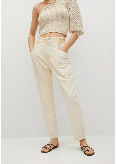 Mango Jeansy Relaxed Fit