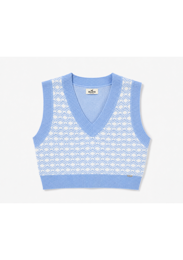 HOLLISTER kamizelka w serek